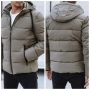 Мъжко зимно ватирано яке с качулка, 4цвята , снимка 11