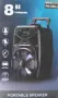 Преносим Bluetooth високоговорител с вход за микрофон PK-09(L), снимка 4