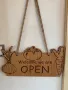 Табела Отворено / Затворено със зеленчуци Табелка  за врата магазин , снимка 7