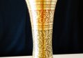 Бронзова ваза,клетъчен емайл 34 см. , снимка 2