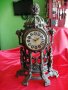 Стар Настолен Бароков Каминен Часовник Mercedes , снимка 1 - Антикварни и старинни предмети - 38563307