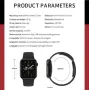 Смарт часовник 1,44-инчов екран с пълно докосване за мъже и жени Bluetooth разговор., снимка 12