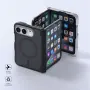 Матов MAGSAFE Кейс за Apple iPhone Duo - Бял и Черен , снимка 3
