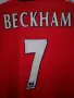 Manchester United Beckham 1998-1999-2000 Umbro оригинална тениска фланелка Бекъм Манчестър Юнайтед , снимка 3