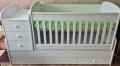 Бебешко легло 3в1 + скрин, снимка 1