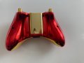 Оригинален джойстик за Xbox 360 Gold and red chrome, снимка 2