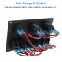6-канален превключвателен панел с LED подсветка 12V/24V, снимка 8