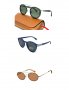 Fossil,Polaroid три чифта луксозни нови слънчеви очила, снимка 1 - Слънчеви и диоптрични очила - 35637552