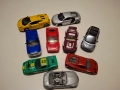 Колички Audi, Porsche 911, Lamborghini, Ferrari, Dodge Ram1/46 до 1/32, burrago Italy 1/43, снимка 1