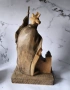 Дървена статуя, снимка 2