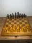 Магнитен Шах с дървени фигури, снимка 1