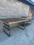 Ръчно изработени крака за трапезни маси ,бюра и бар плотове, снимка 5