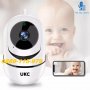 RoboCam Въртяща безжична FullHD WiFi камера със следене на движение – UKC 360, снимка 4
