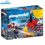 Playmobil - Пожарникари с помпа за вода 9468