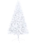 Изкуствена коледна елха - бяла -120см, снимка 4