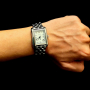 TCM QUARTZ  часовник от неръждаема стомана 