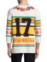 Paul Smith Embroidered Floral Peace Hockey Мъжка Блуза тип Пуловер size S, снимка 2