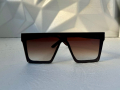 YSL Saint Laurent дамски слънчеви очила маска 2 цвята черни кафяви, снимка 3