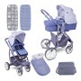 Бебешка количка Lorelli+ подарък- подложка за количка, снимка 1 - Детски колички - 40091846
