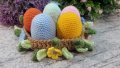Великденски подаръци. Петел + яйца. Плетена играчка. Ръчно изработени., снимка 10
