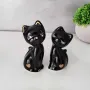 5557 Винтидж колекция Черни котки фигурки, 3 броя, снимка 3