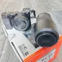 Sony A6000 + 2 обективa Sony SEL 16-50mm f/3.5-5.6 PZ обектив Sony SEL 55-210mm, снимка 1