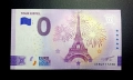 Банкнота 0 евро Париж сувенирна. , снимка 1