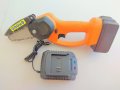 РЕАЛНА ЦЕНА Aкумулаторна резачка на батерии, кастрачка 20V 2Ah и 4Ah, снимка 3