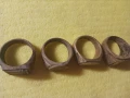 старинни бронзови масивни пръстена , снимка 3