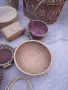 ЛОТ ПЛЕТЕНИ КОШОВЕ , ПАНЕРИ ,ЧАНТА И ДРУГИ, снимка 10