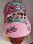 детска шапка лятна с козирка , с мотив лолитки -4-7 годин + подарък , снимка 3