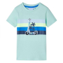Детска тениска, светла мента, 116, снимка 1 - Детски тениски и потници - 44760462
