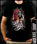 Черна тениска с щампа LOVE KILLS, снимка 1 - Тениски - 42677576