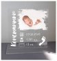 Бебешка визитка със снимка, акрилен плексиглас, снимка 6