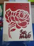 Картичка "Роза", снимка 1