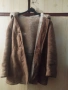 Дамски кожух,много запазен, от овчи кожи., снимка 1