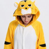 Пухкава пижама, Костюми тип onesie и kigurumi ТИГЪР, снимка 13 - Пижами - 38312228