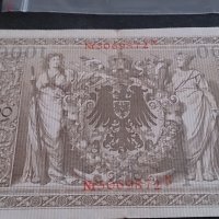 Банкнота 1000 райх марки 1910год - 14734, снимка 8 - Нумизматика и бонистика - 29092601