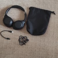 Безжични слушалки с микрофон Sony - WH-XB900N, черни, снимка 1 - Безжични слушалки - 42837751