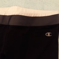 Спортни черни клинове със сиво и бяло на кръста и прозрачен щамп под коляното, еластични, спортни, снимка 14 - Клинове - 37402435