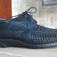 Нови кожени обувки, снимка 2 - Мъжки сандали - 29710349