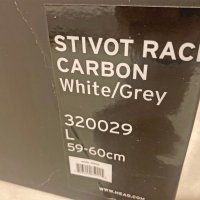 Каска за ски/сноуборд HEAD Stivot FIS Race Carbon. ЧИСТО НОВА! Цвят - White/grey., снимка 14 - Зимни спортове - 40026914