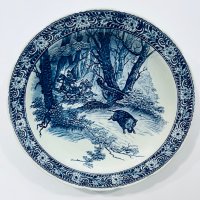 Порцеланова чиния BOCH №4698 , снимка 1 - Антикварни и старинни предмети - 42719094