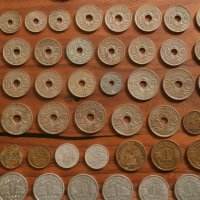Стари френски не повтарящи се монети от 20,30 и 40-те години, снимка 4 - Нумизматика и бонистика - 42107572