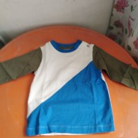 Нова блузка за 6-9 м. и ПОДАРЪК, снимка 3 - Бебешки блузки - 36615275
