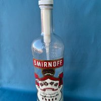 ПРАЗНА Бутилка от водка SMIRNOFF 3l с помпа , Vodka Smirnoff, снимка 2 - Други стоки за дома - 44451295