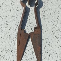 Стара метална ножица, снимка 7 - Антикварни и старинни предмети - 33948020