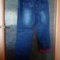 Нови детски дънки с подплата - Унисекс размер 110, снимка 7 - Детски панталони и дънки - 35527221