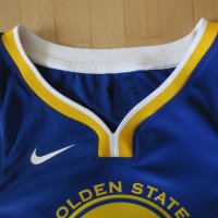 Nike Klay Thompson Royal Golden State Warriors Jersey, снимка 7 - Спортни дрехи, екипи - 37317156