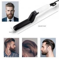 Многофункционален уред за изправяне на коса и брада за мъже, снимка 4 - Други - 38102765